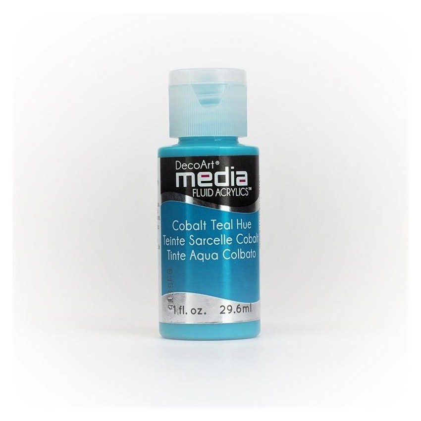 ACRILICO FLUID MEDIA® Cobalto Teal Hue (Serie 5)