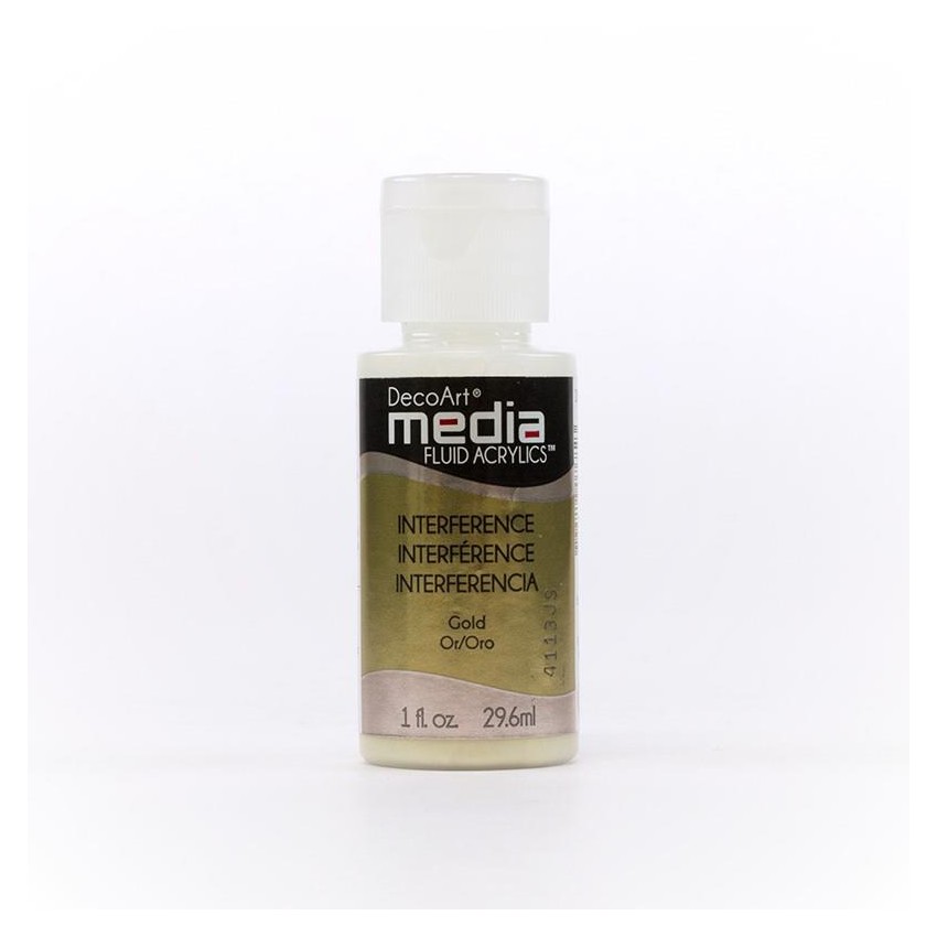 ACRILICO FLUID MEDIA® INTERFERENCIA Oro (Serie 3)