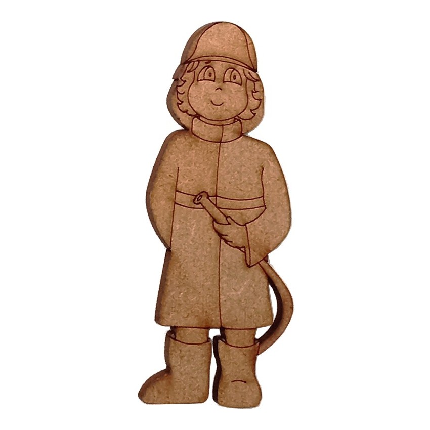 silueta mery bombero    9cm