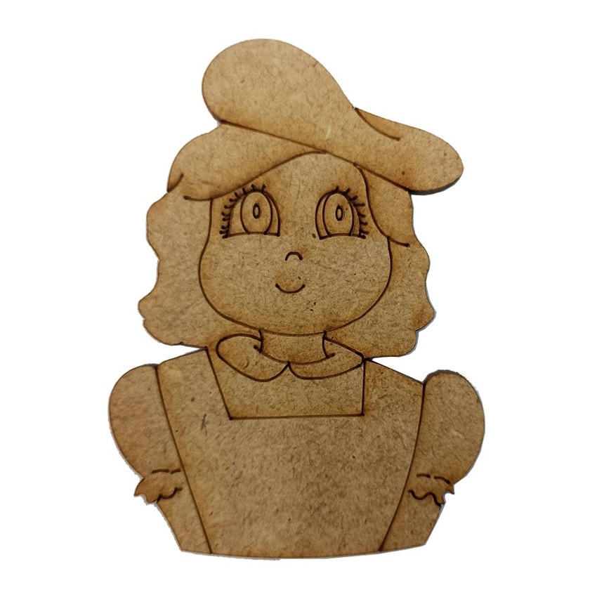 silueta mery alumna    7x5cm