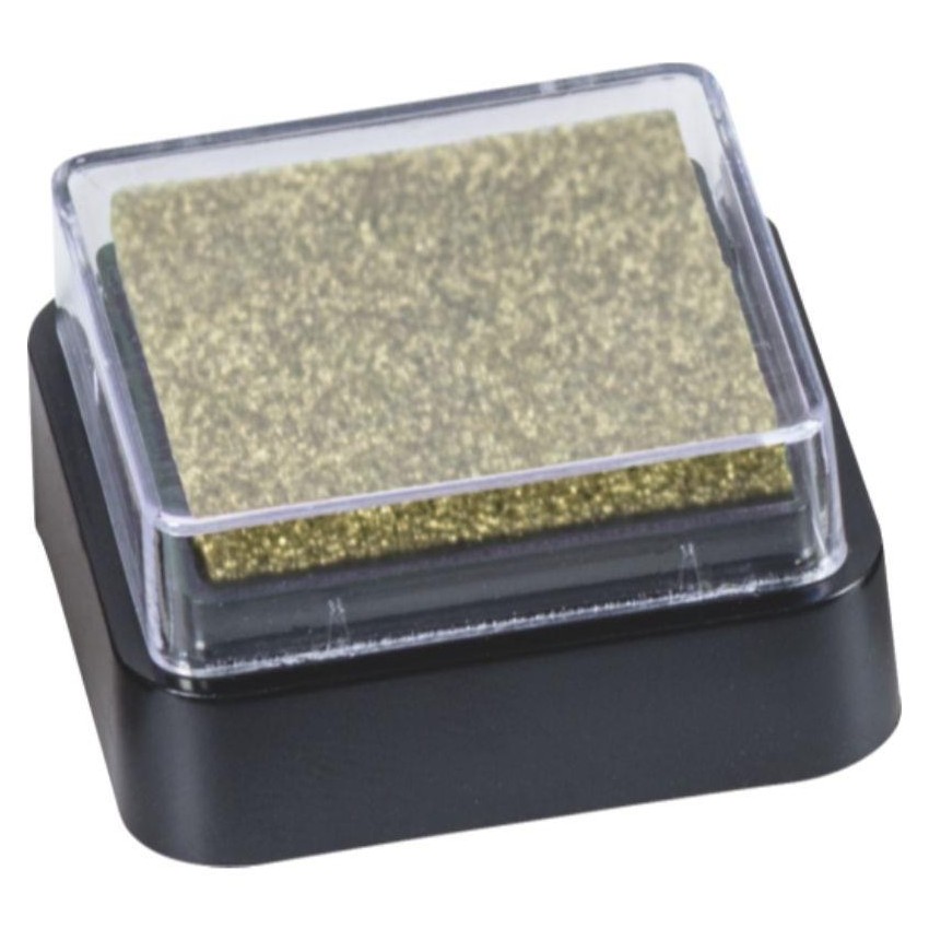 TAMPON TINTA HEYDA MINI 3x3cm ORO