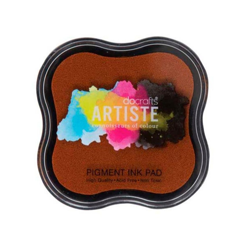TAMPON TINTA ESTAMP.DOCRAFTS 5,5x5,5cm NARANJA