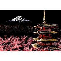 Mont Fugi Japon Set Arte de...