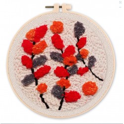 Flores rojas Set Punch...