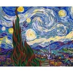 Noche estrellada Van Gogh...