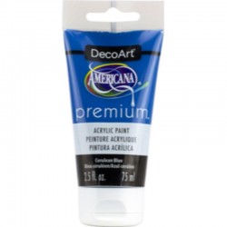 ACRYLI.AMER.PREMIUM TUBO 75cc CERULEAN BLUE DTA-35