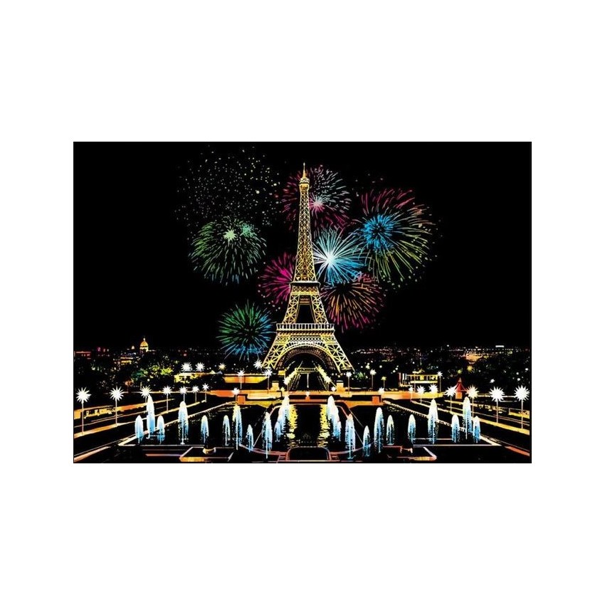 Paris Set Arte de rascar A3 29.7X42 cm