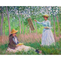 En el bosque de Giverny...
