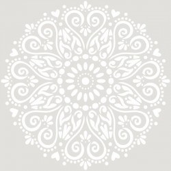 Stencil Deco Adamascado 072...
