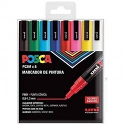 estuche 8 rot. posca pc-3m...