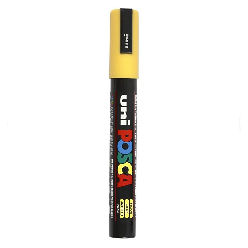 rot Posca PC-5M  2,5 mm amarillo