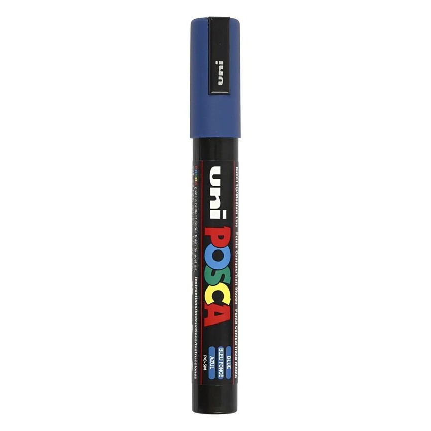 rot Posca PC-5M  2,5 mm azul