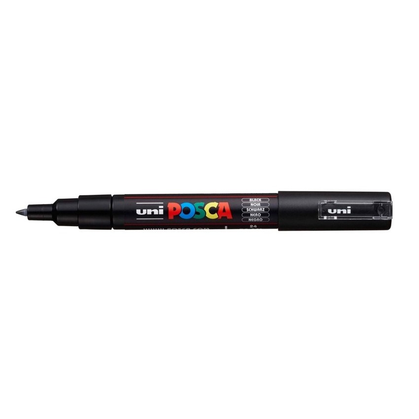 rot. posca pc-1m 0,7mm negro