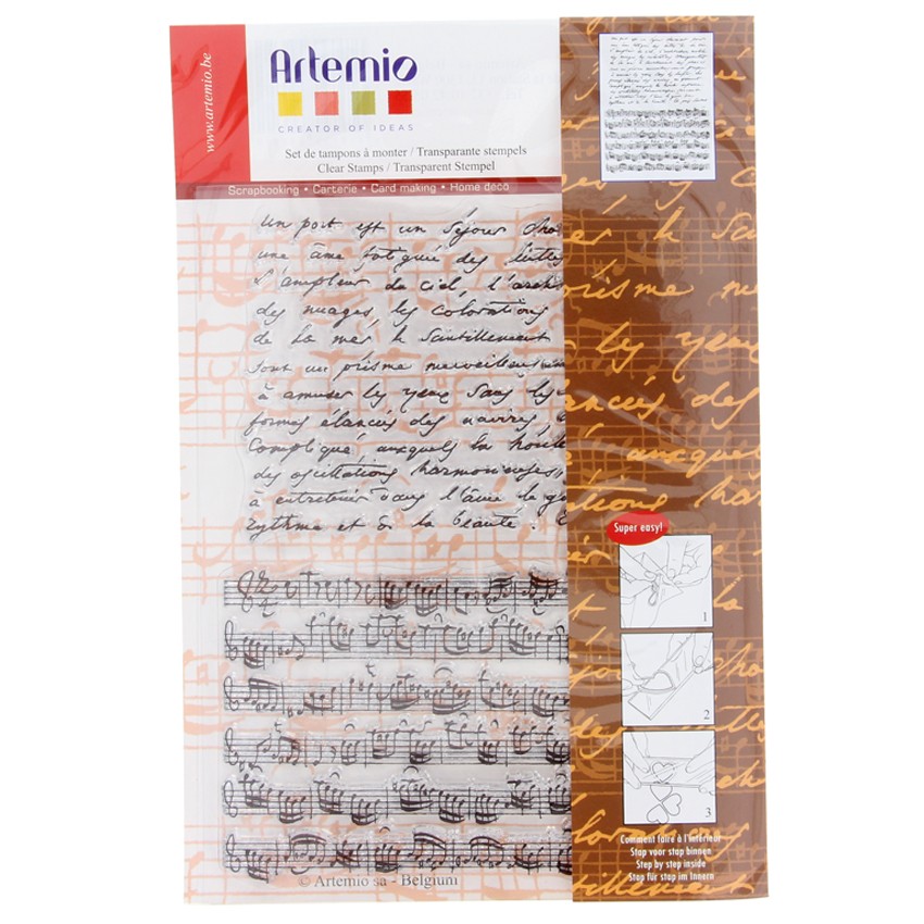 Sellos transparentes Artemio Música