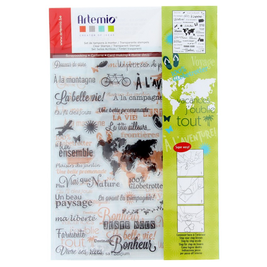 Sellos transparentes Artemio Scrap...
