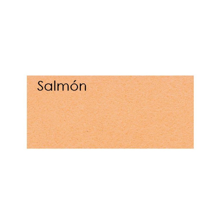 FIELTRO 1mm EN PLANCHA 45x30cm SALMON