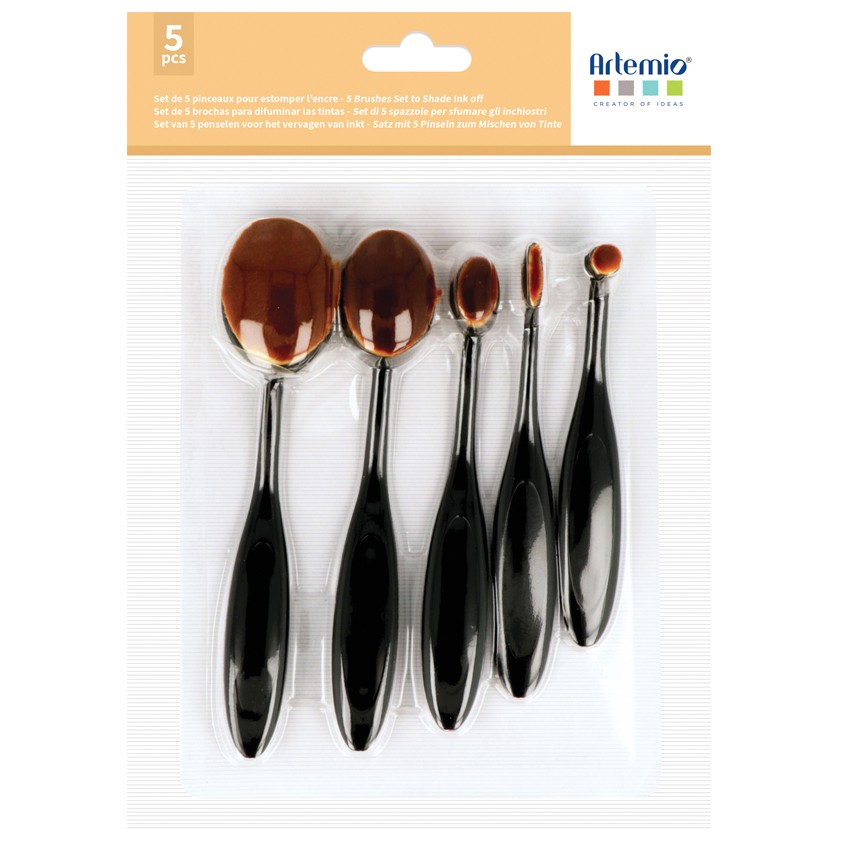 Set de 5 brochas para degradado