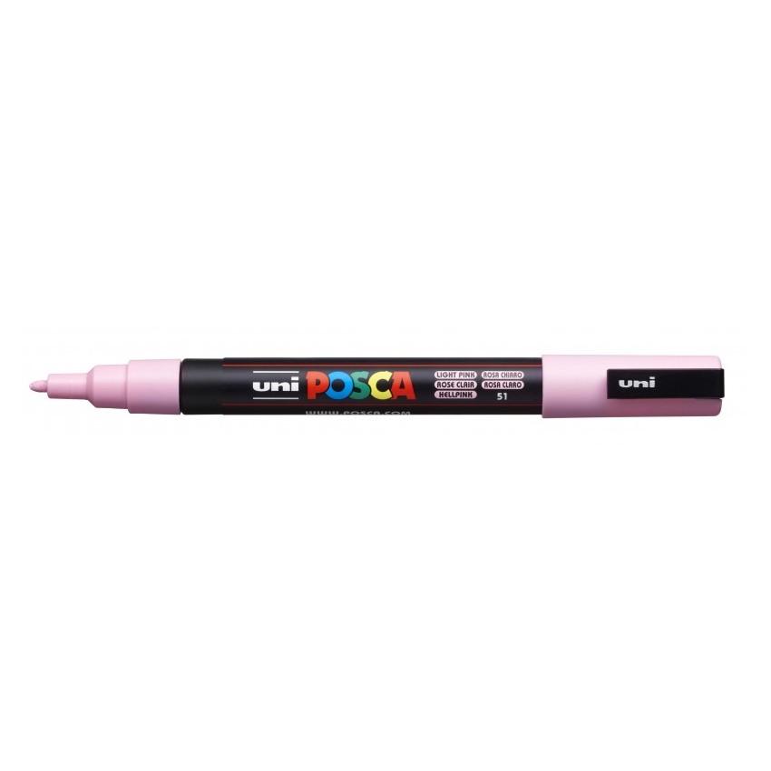 rot. posca pc-3m 1,3mm rosa claro