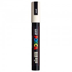 rot Posca PC-5M  2,5 mm marfil
