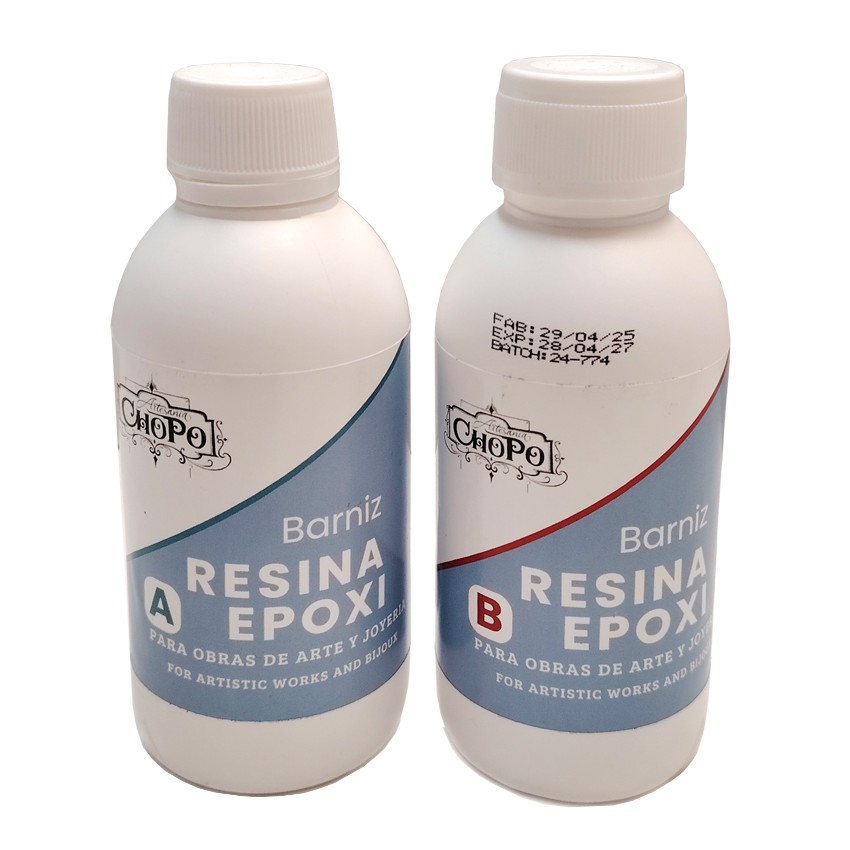 Kit resina epoxi Chopo. 500 ml (2 comp)