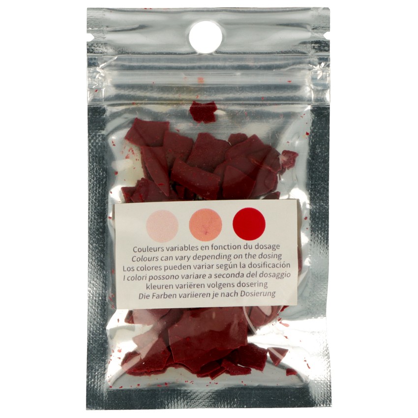 Colorante para velas 5g rojo