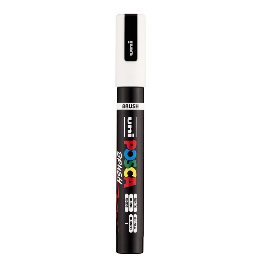 rot Posca PC-5BR  2,5 mm blanco