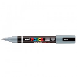 rot Posca PC-5BR  2,5 mm gris 2