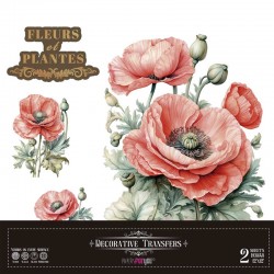 Decor Transfers Amapolas...