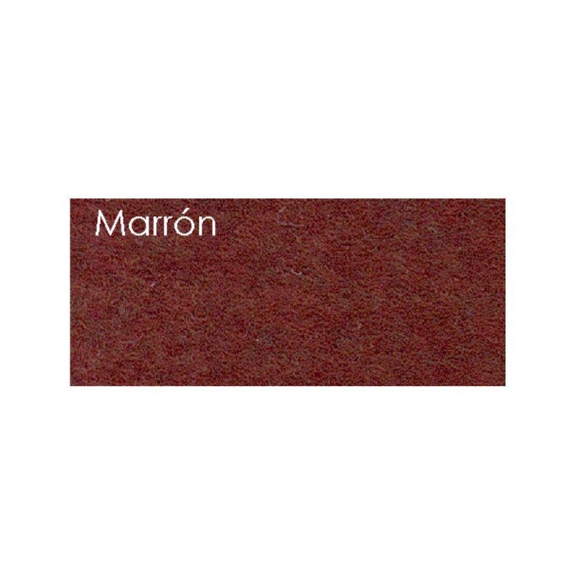 FIELTRO 1mm EN PLANCHA 45x30cm MARRON OSC