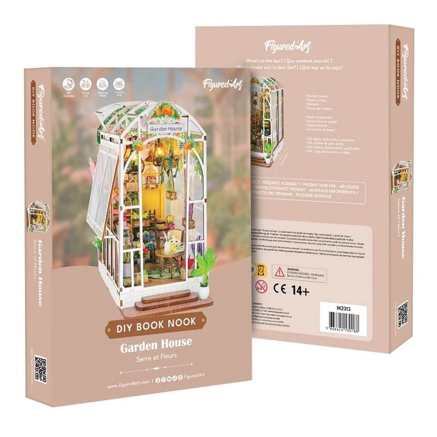 Invernadero y Flores Book Nook...
