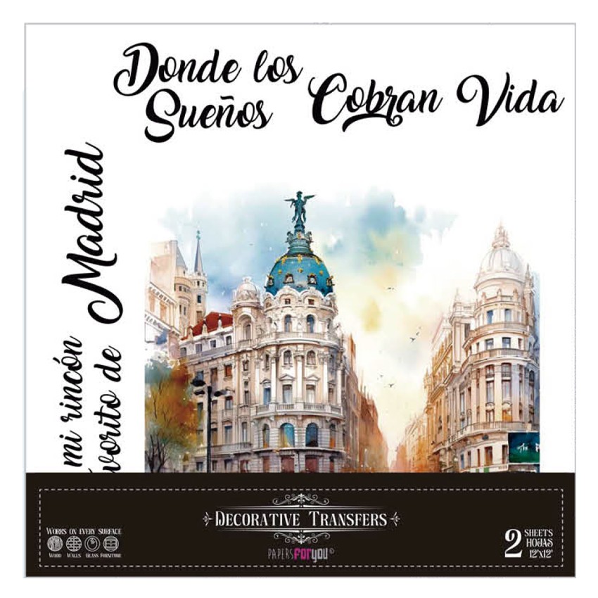 Decor Transfers Madrid II 30x30cm...