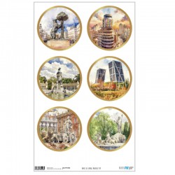 Papel Arroz Decoupage 54x33...
