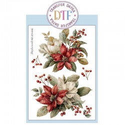 Transferencia DTF Flores...