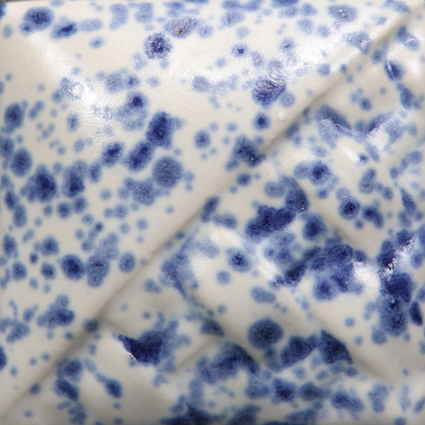 Glaze Stoneware Blue Splatterware...