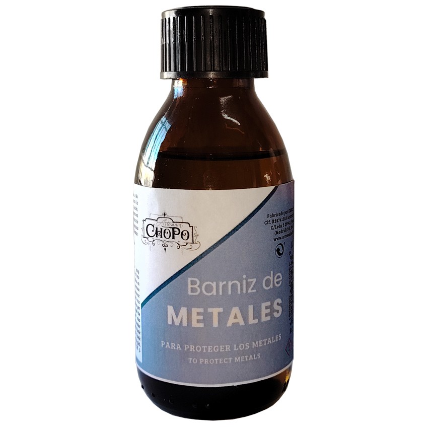 barniz de metales chopo 125 ml