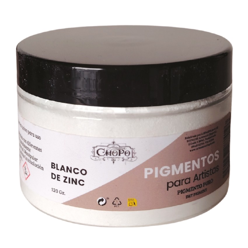 Pigmento Chopo 150 ml Blanco Zinc...
