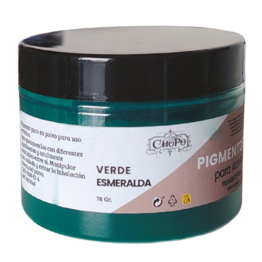 Pigmento Chopo 150 ml Verde Esmeralda...