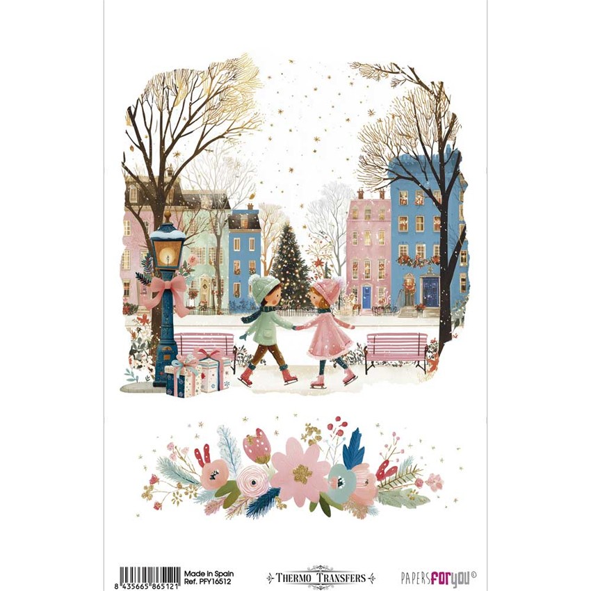 Thermo Transfers Christmas Village II...