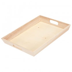 bandeja de madera 25 x 35 cm