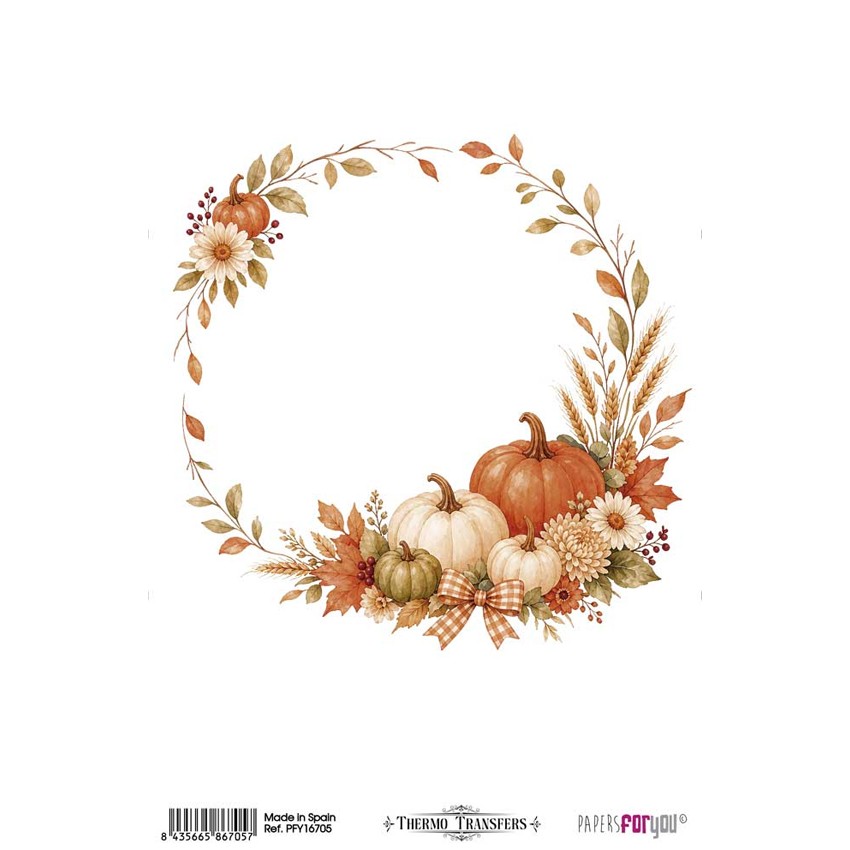 thermo transfers otoño IX 20x30cm...