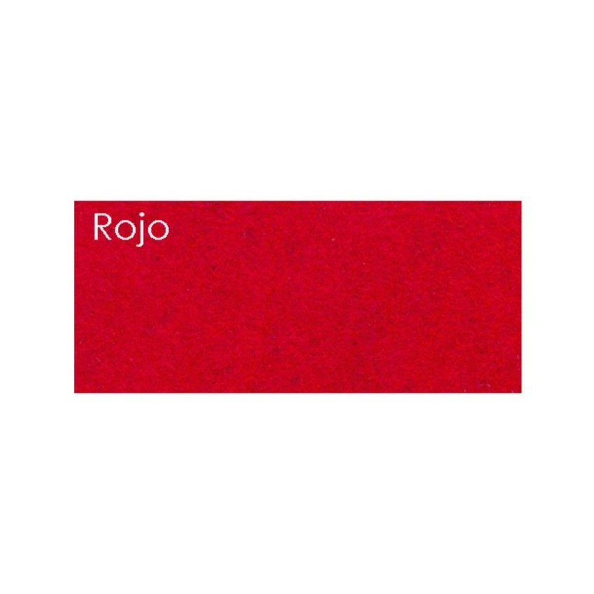 FIELTRO 3mm EN PLANCHA 45x35cm ROJO