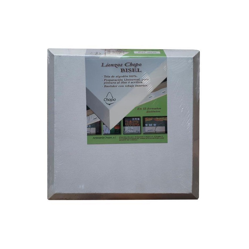 LIENZO CHOPO-BISEL 20x20cm
