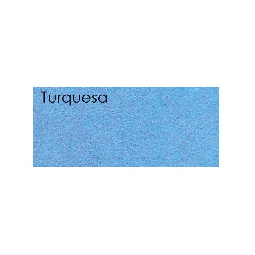 ROLLO FIELTRO 3mm 90cmx5mts. TURQUESA