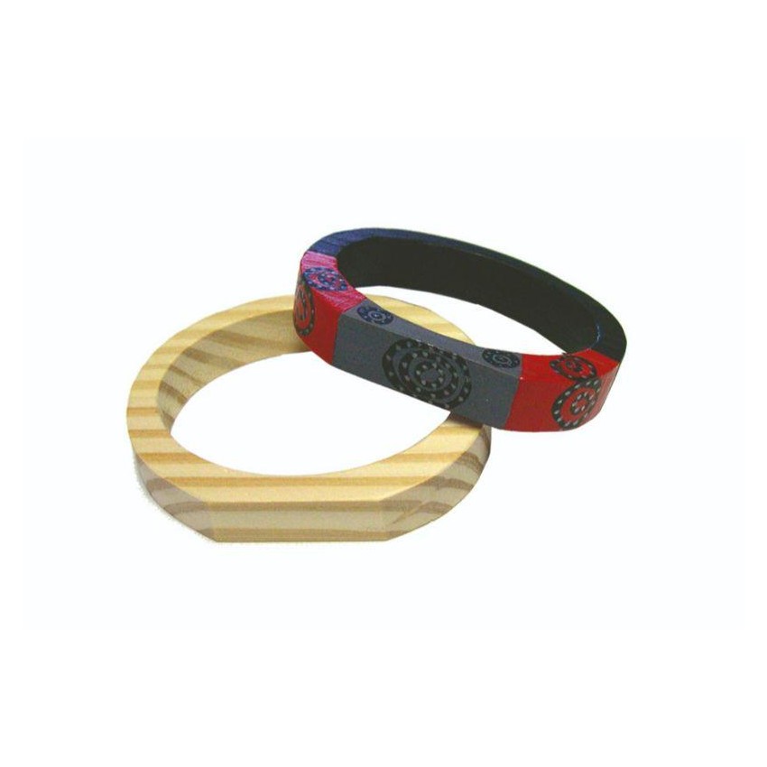 PULSERA OVALADA CHAFLAN PINO GRANDE