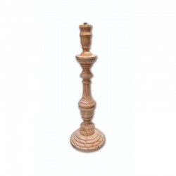 PIE LAMPARA PINO FORMAS 42cm