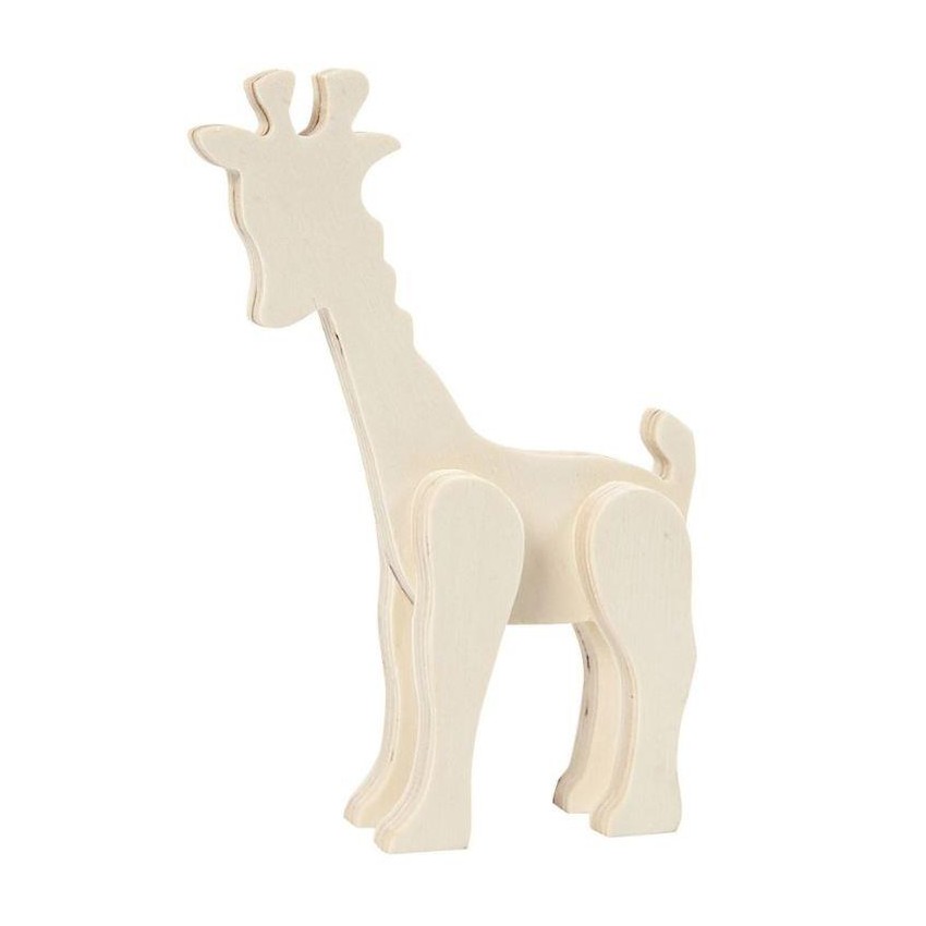JIRAFA MADERA 19X14 CM