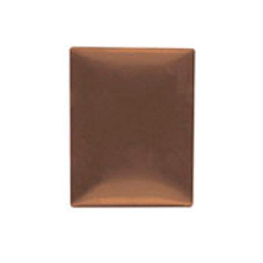 PLACA DE COBRE RECTANGULAR 0,5 7,5X10 cm