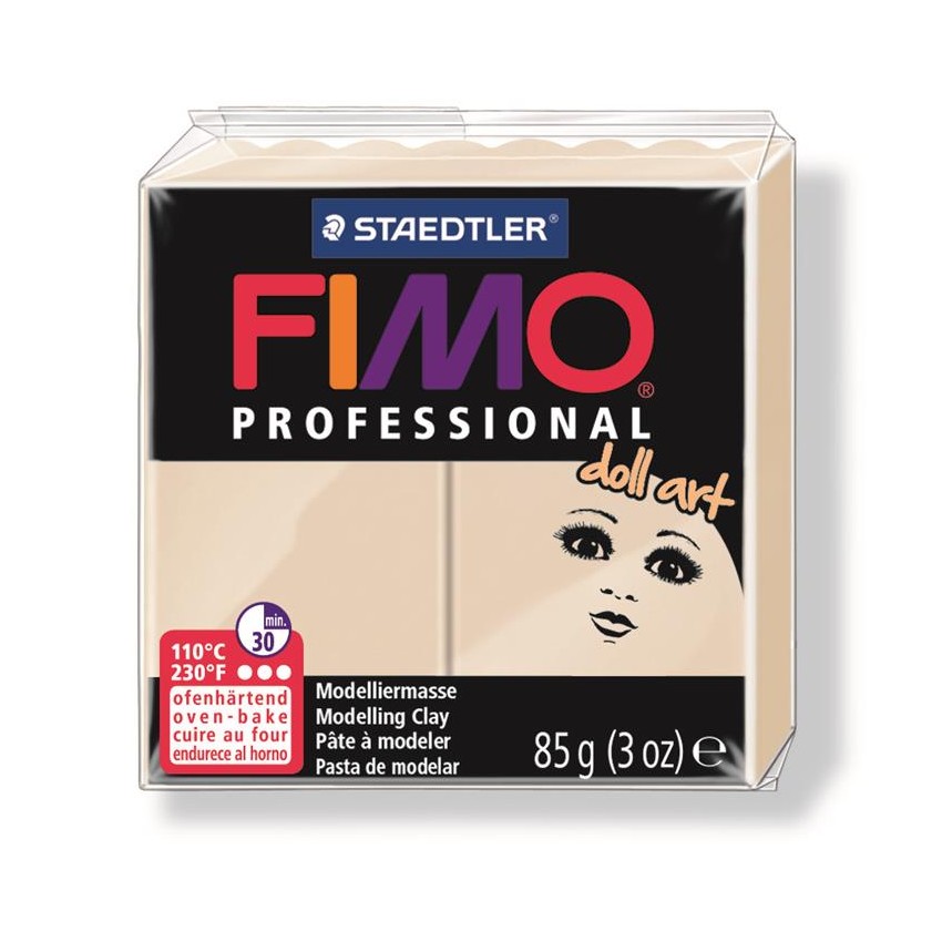 PASTA FIMO PROF.DOLL ART BEIGE TRASLUC.Nº44  85grs
