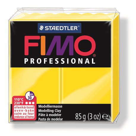 PASTA FIMO PROFESSIONAL AMARILL.SOLID.Nº100 85grs
