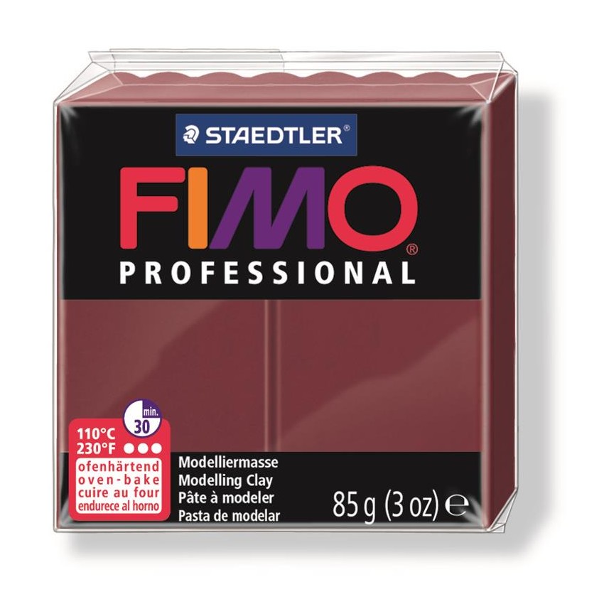 PASTA FIMO PROFESSIONAL BURDEOS       Nº23  85grs